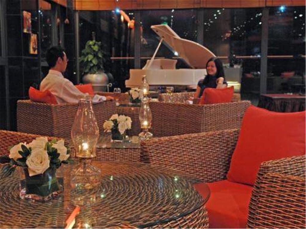 Gloria Plaza Hotel Kangqiao Şanghay Restoran fotoğraf